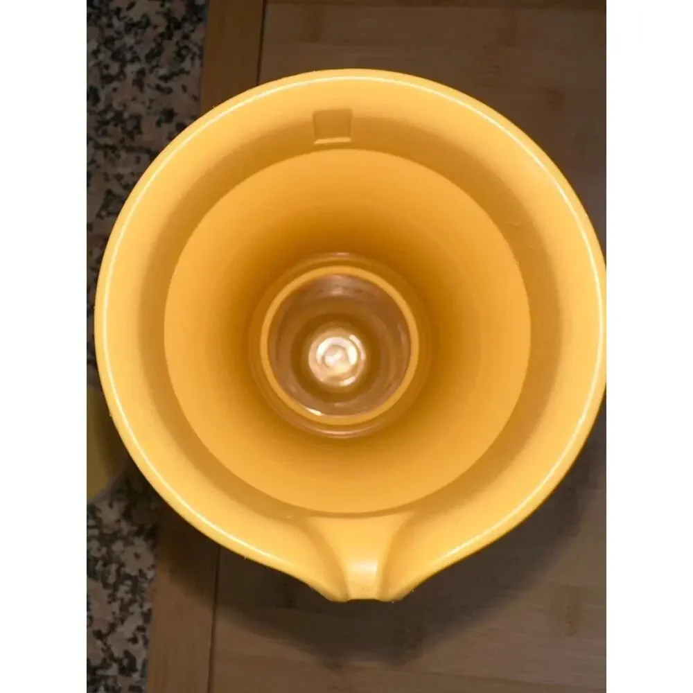 TUPPERWARE Vintage Oil and Vinegar Cruet Harvest Gold